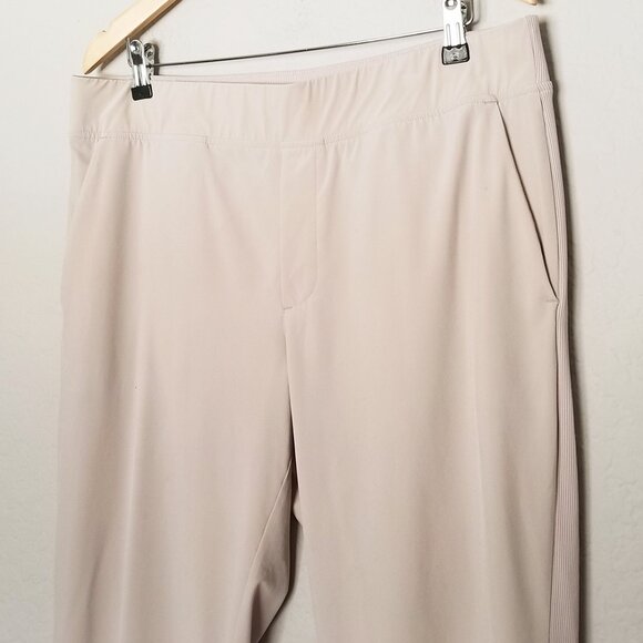 Athleta Brooklyn Mid Rise Ankle Pants 14 Avalone Stretch Slit Lightweight $99 - Picture 7 of 16